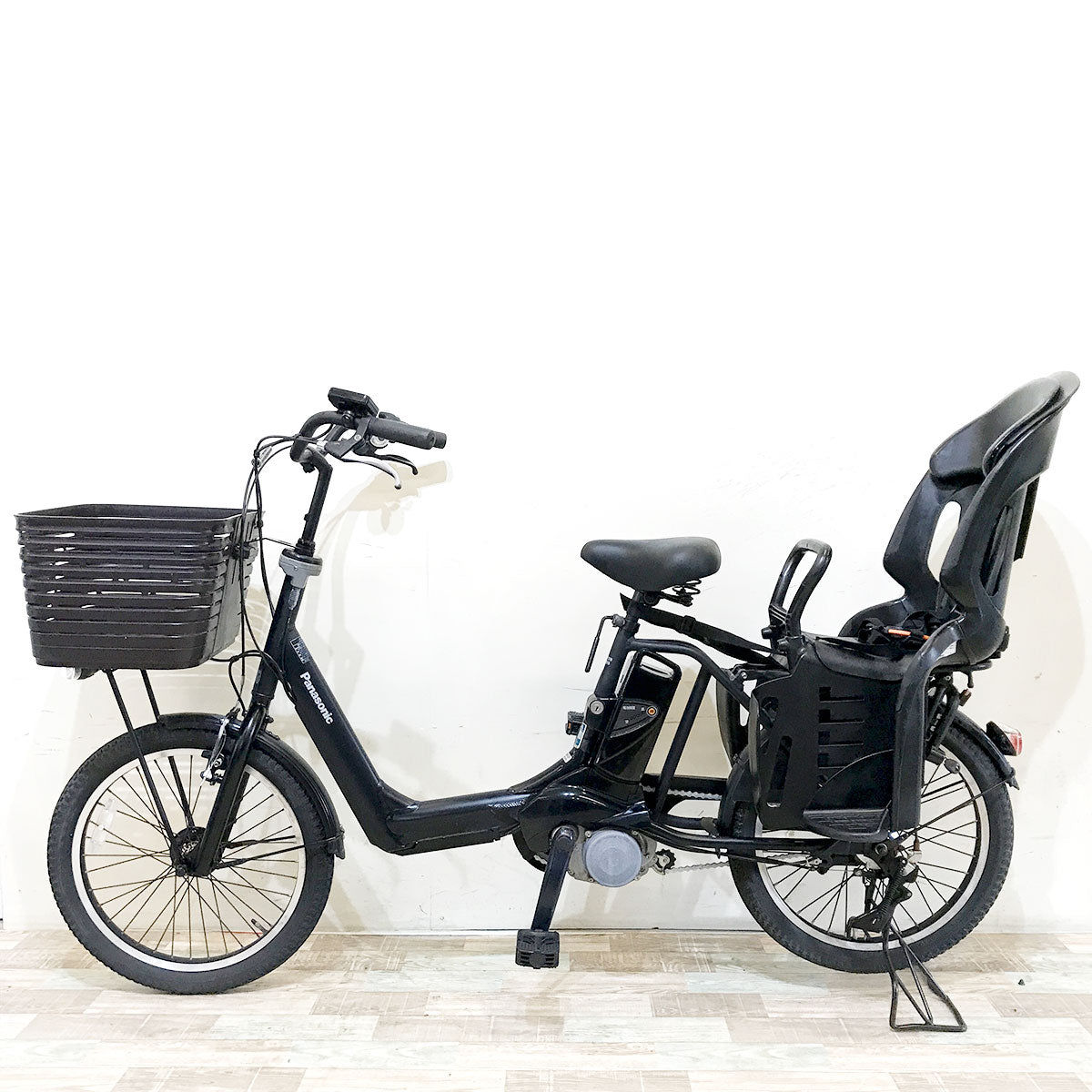 中古電動自転車 パナソニック ギュットアニーズ ブラック 20インチ KH072
