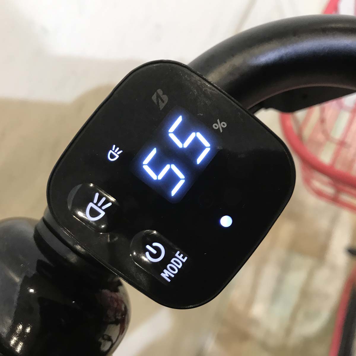 中古電動自転車 ブリヂストン ステップクルーズ ピンク 26インチ KC090 