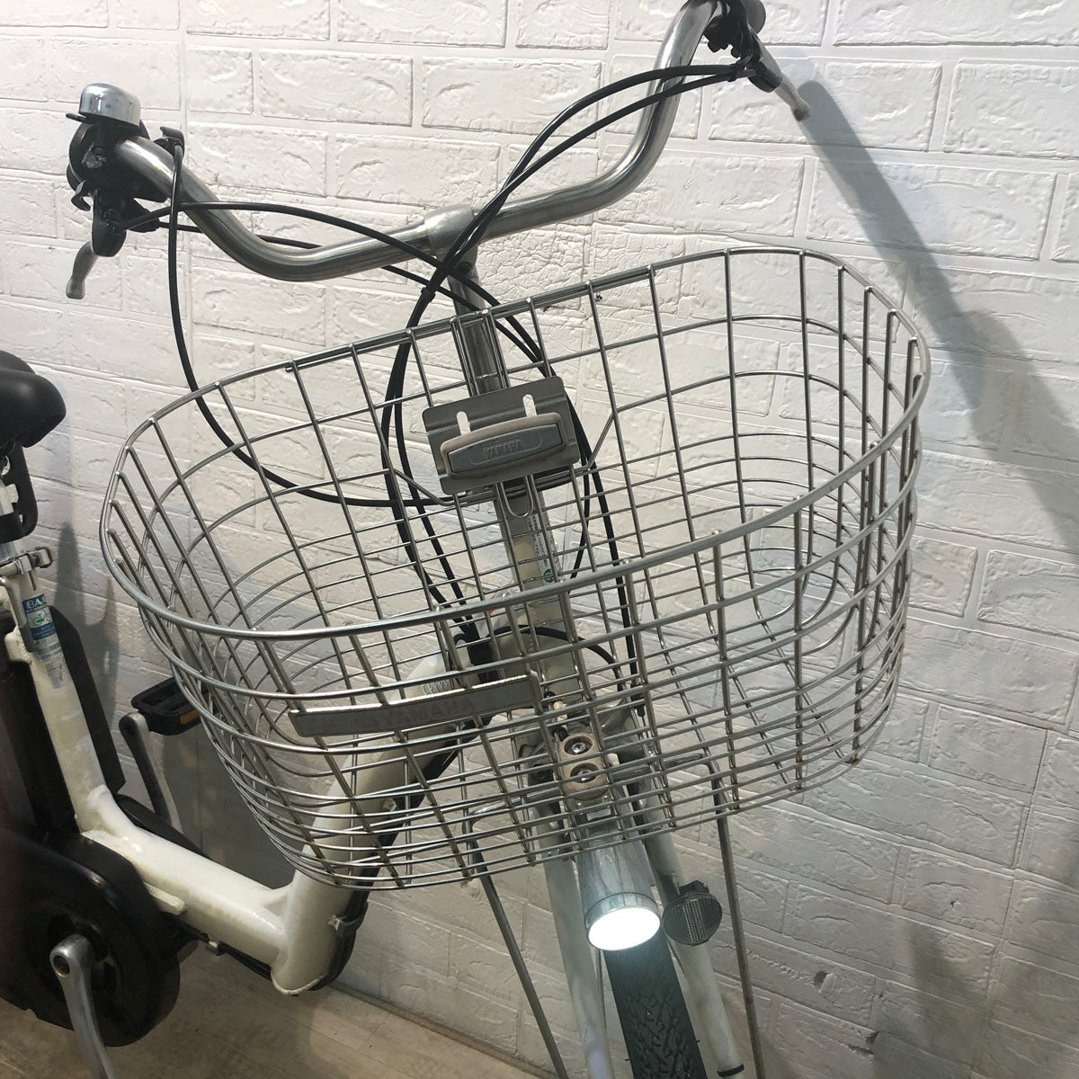 中古電動自転車 ヤマハ PAS ラフィーニ L アイボリー 26インチ YE017