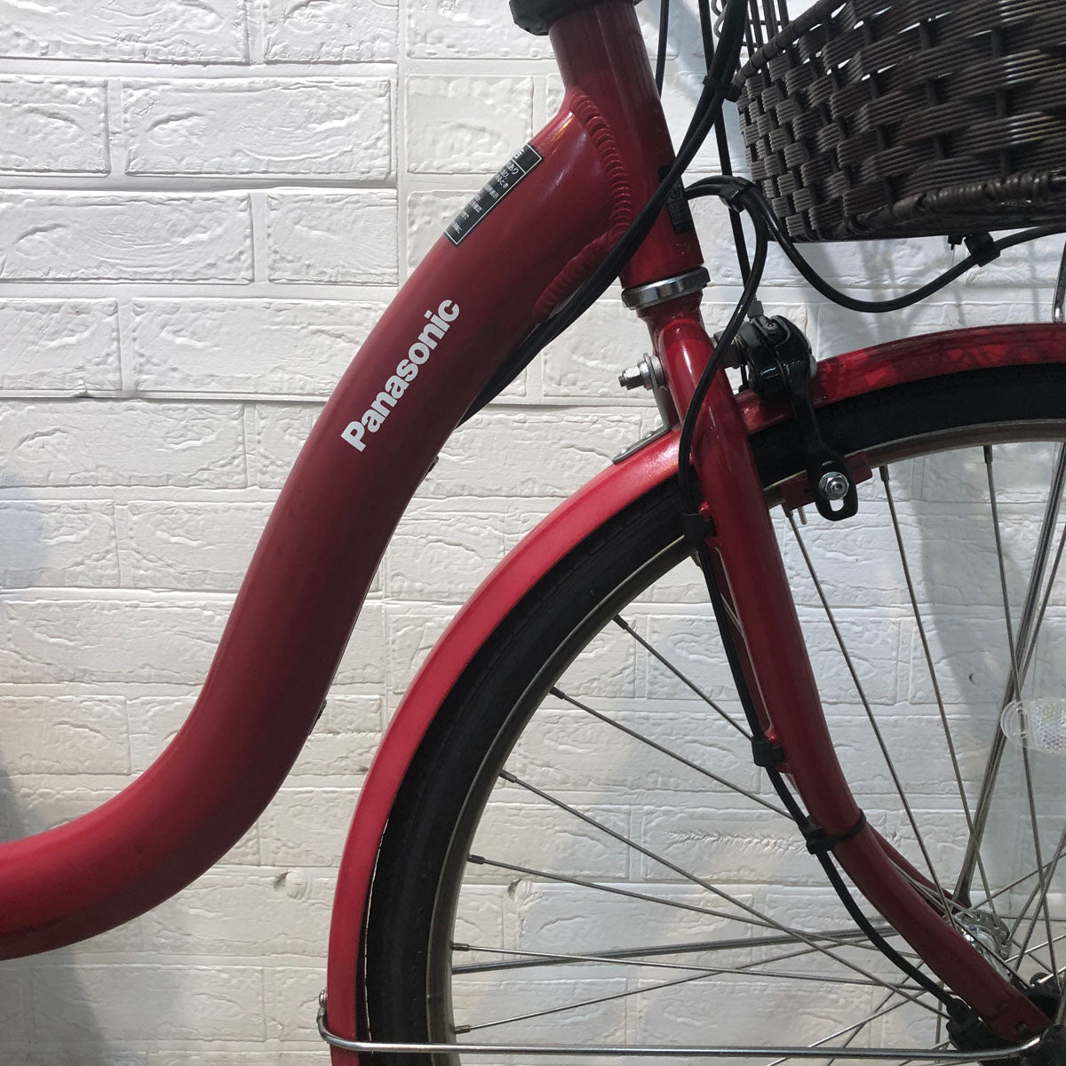 中古電動自転車 パナソニック ティモ L レッド 26インチ YE018 – e-CHARIty