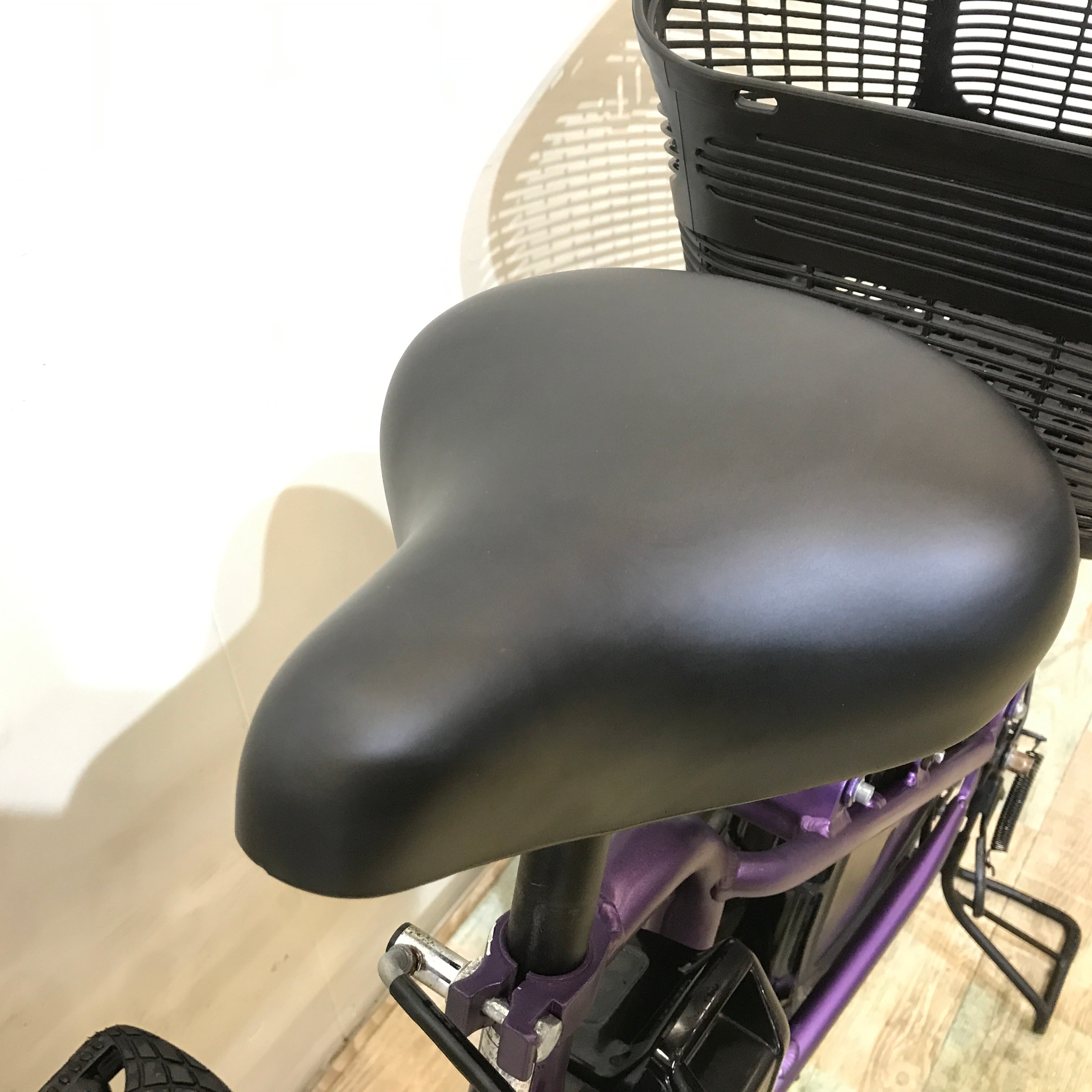 送料無料条件付き　パス キッス ミニ  20インチ　電動アシスト自転車中古車 ヤマハ PAS Kiss mini パス キッス ミニ パープル 20インチ