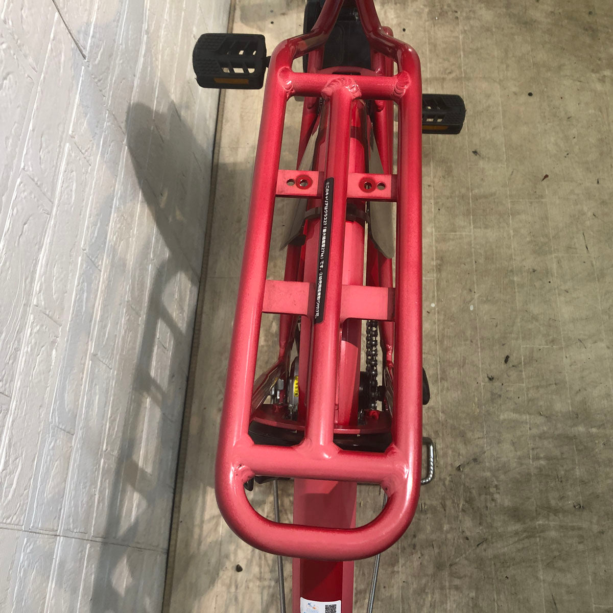 中古電動自転車 パナソニック ティモ L レッド 26インチ YE018