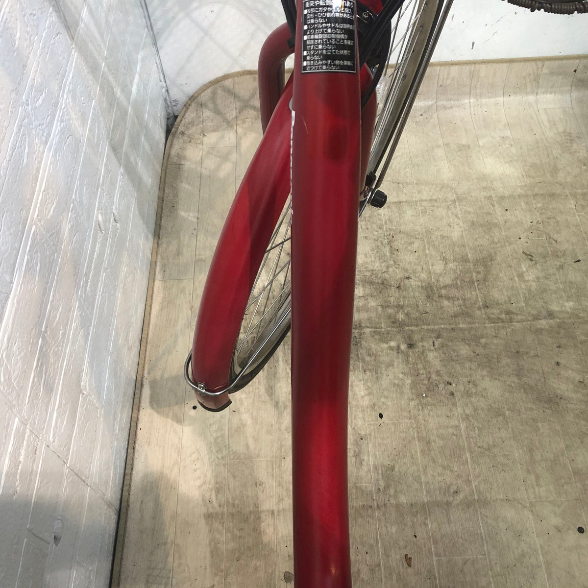 中古電動自転車 パナソニック ティモ L レッド 26インチ YE018