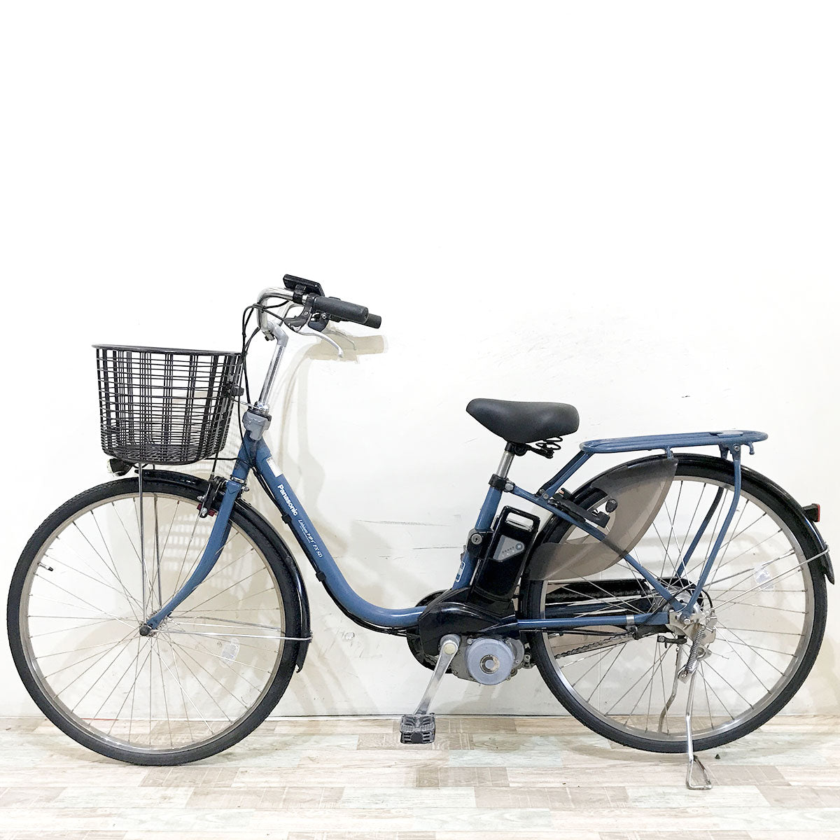 中古電動自転車 パナソニック ビビ FX SD ブルー 26インチ KH074