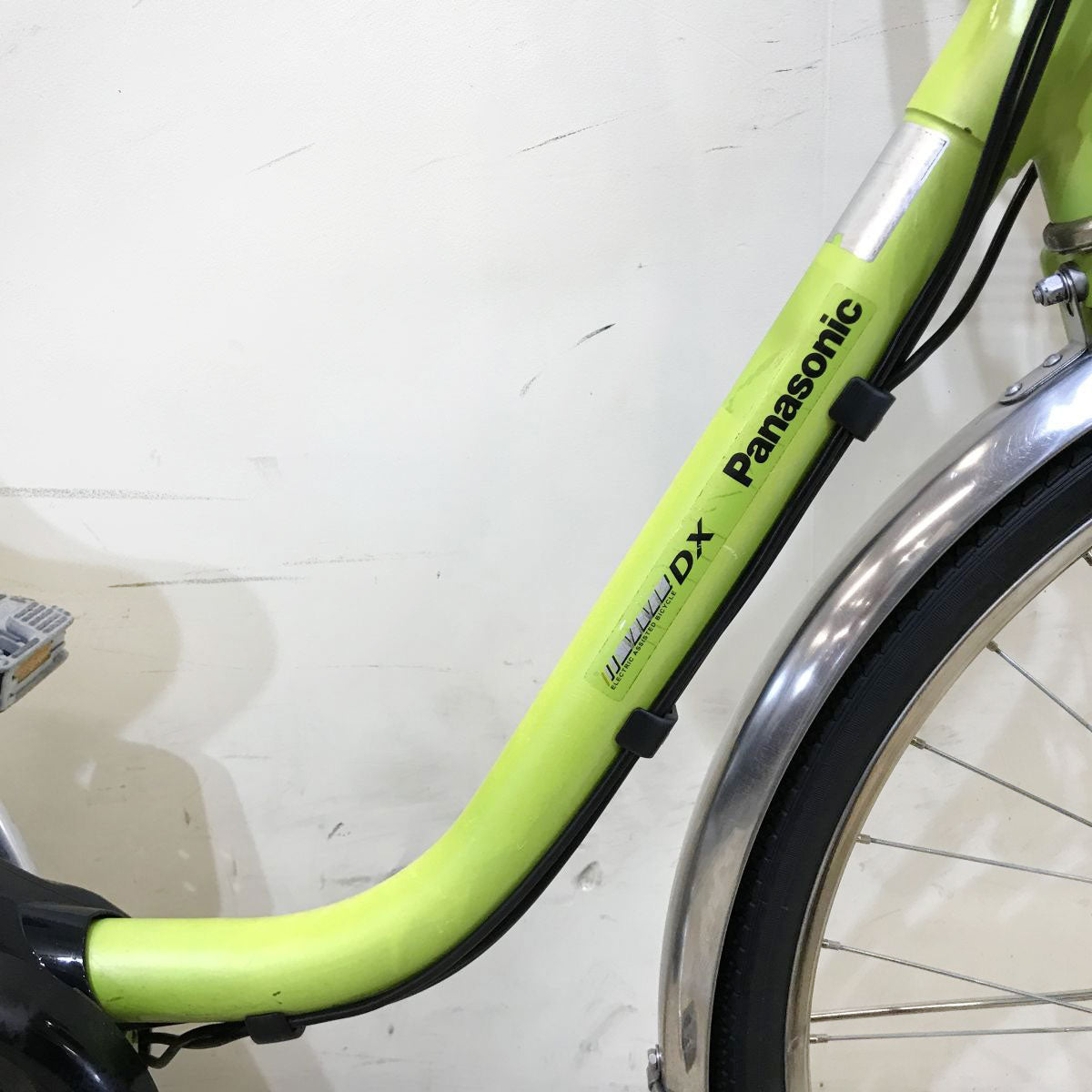 中古電動自転車 パナソニック ビビDX グリーン 26インチ KH075