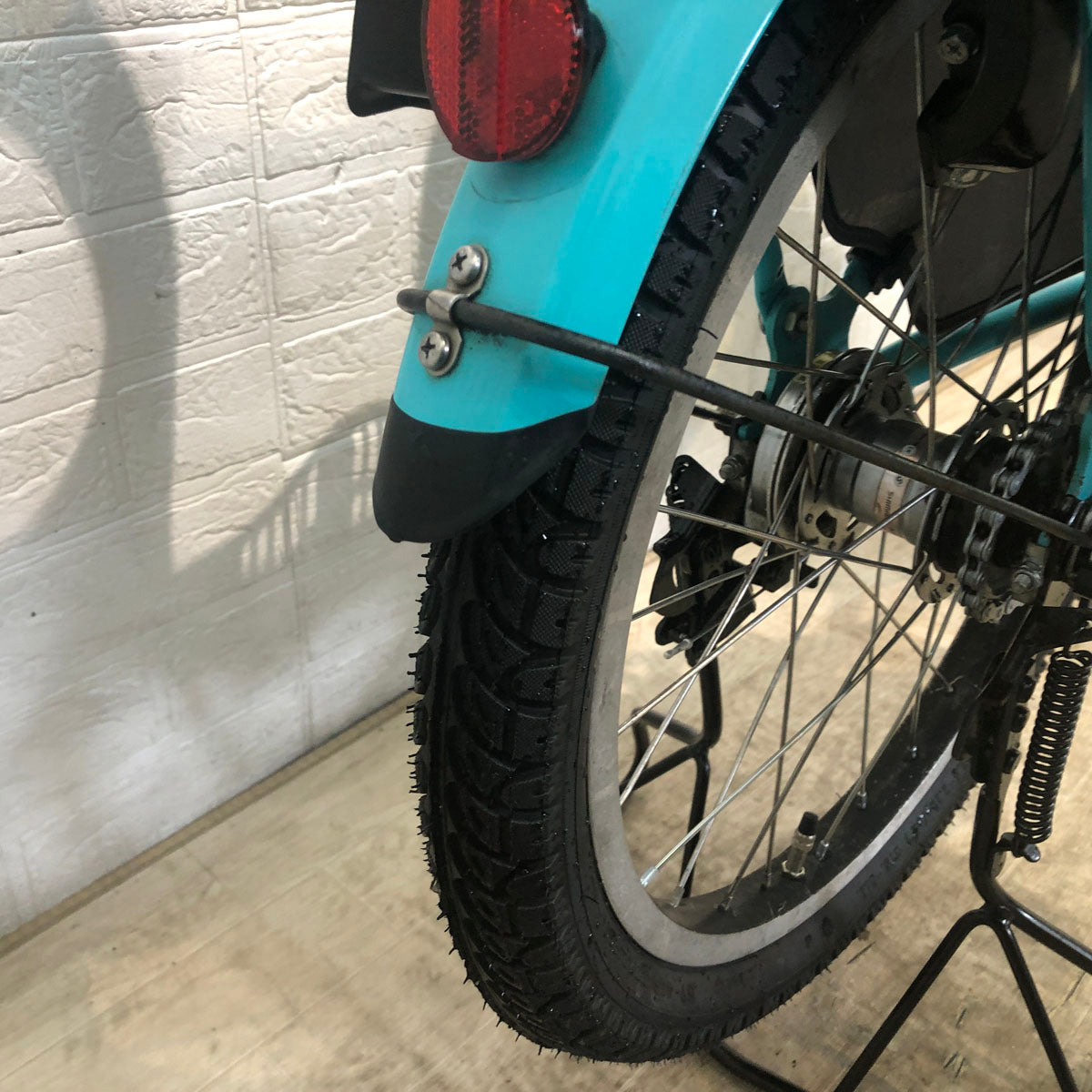 中古電動自転車 ヤマハ PAS Babby パス バビー ブルー 20インチ YE019