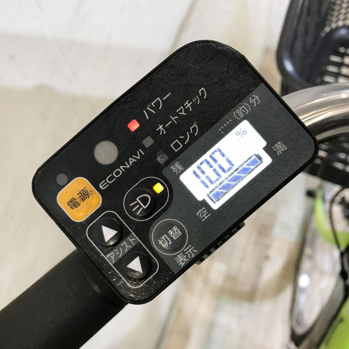 中古電動自転車 パナソニック ビビDX グリーン 26インチ KH075