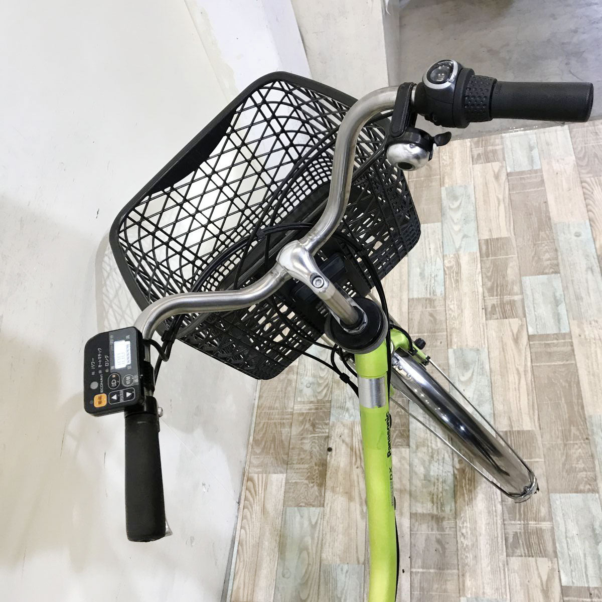 中古電動自転車 パナソニック ビビDX グリーン 26インチ KH075