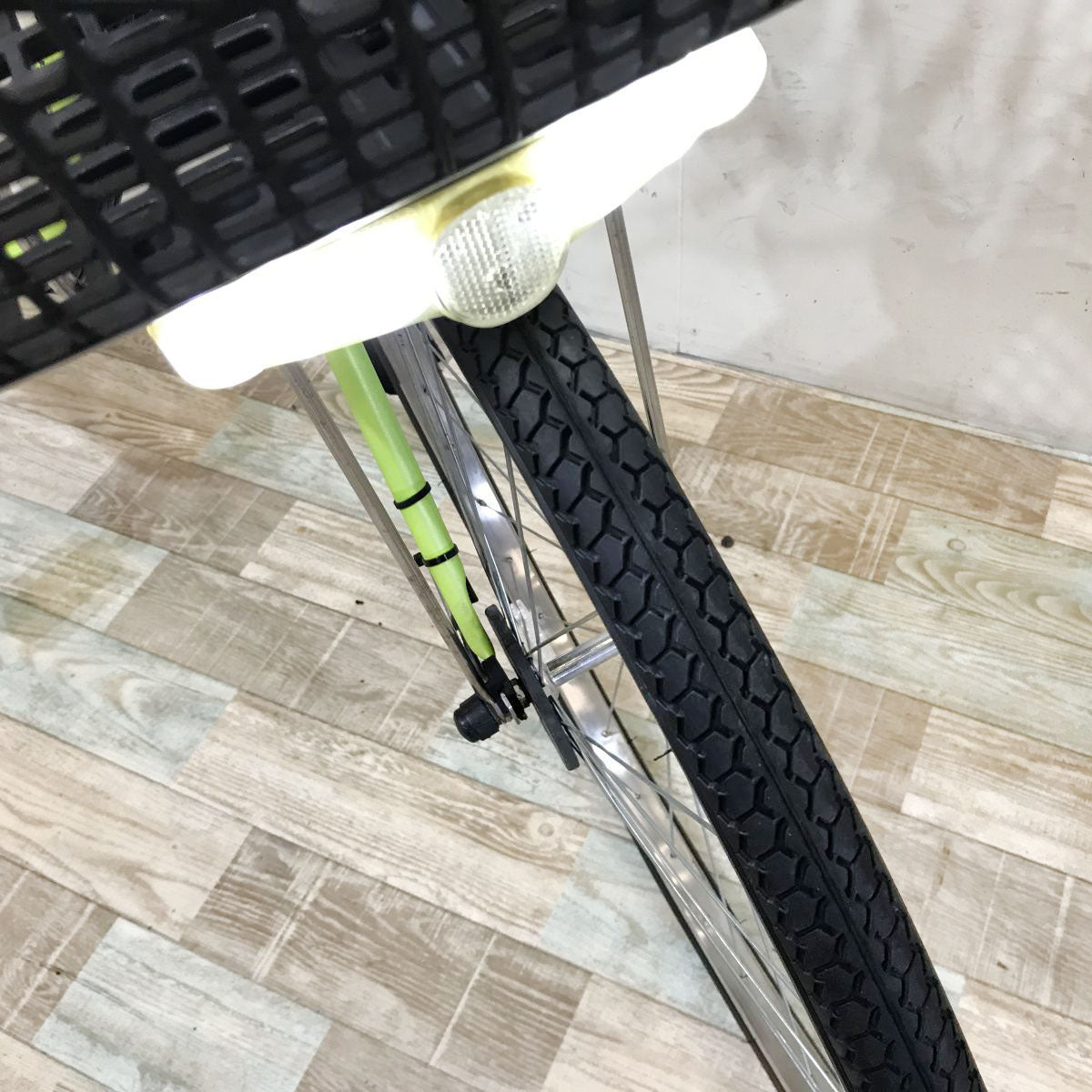 中古電動自転車 パナソニック ビビDX グリーン 26インチ KH075