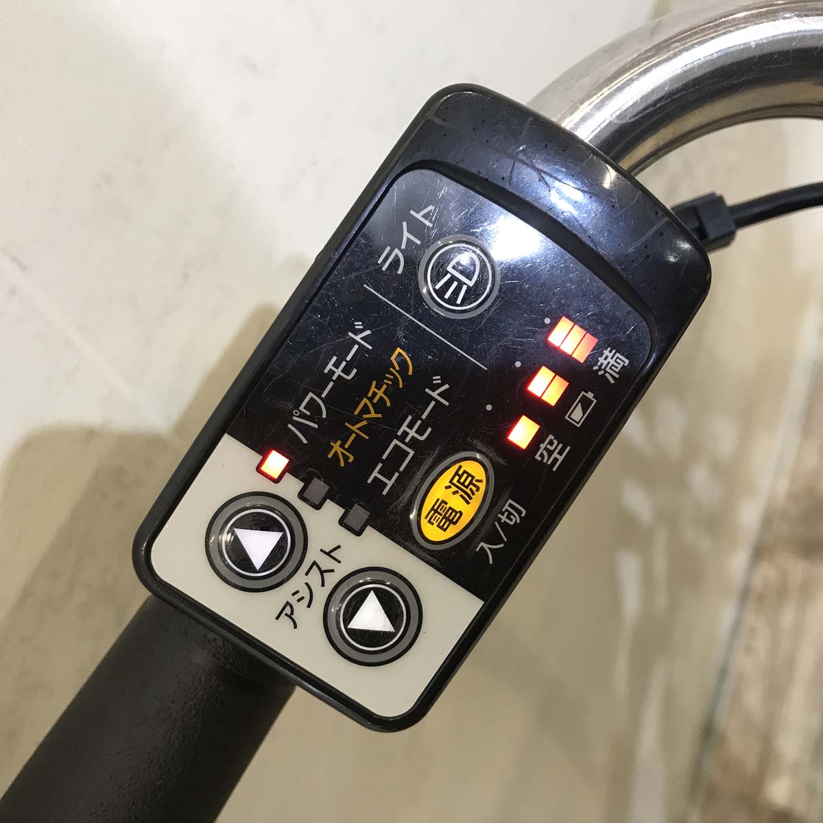 中古電動自転車  パナソニック ビビ DX ブラウン 26インチ KC093