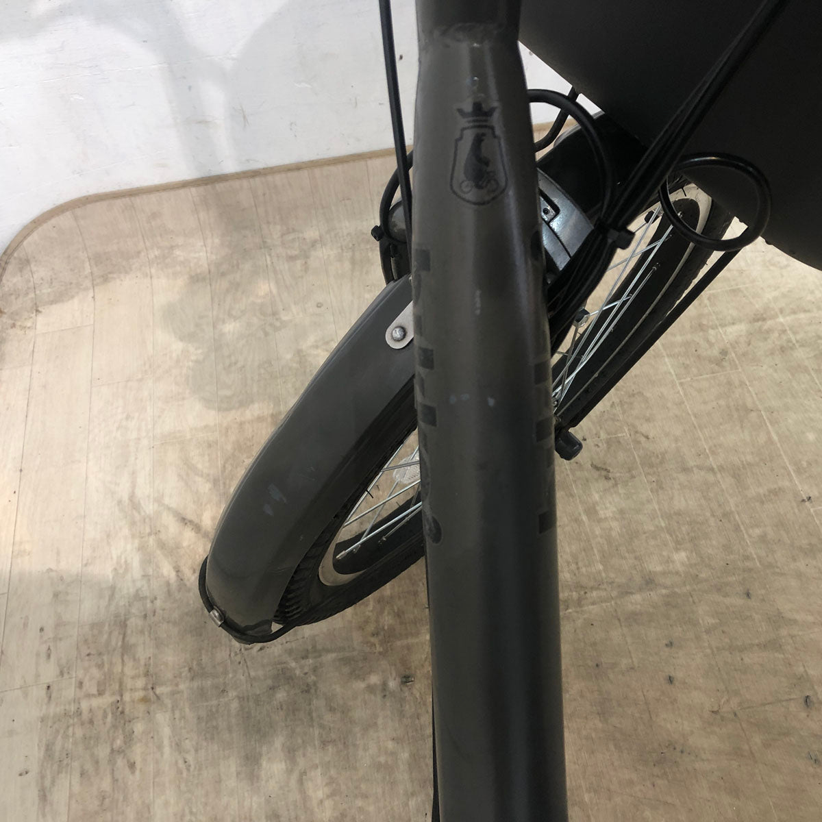 中古電動自転車 ブリヂストン bikke 2 e ビッケ ツー イー グレー 20インチ YE020