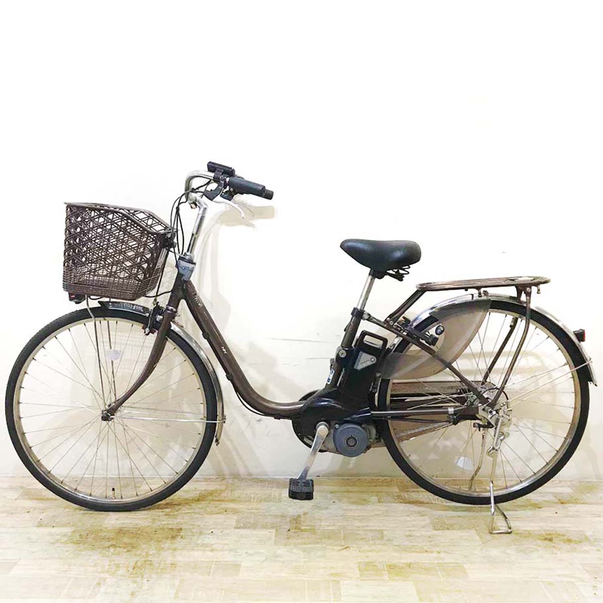 中古電動自転車  パナソニック ビビ DX ブラウン 26インチ KC093