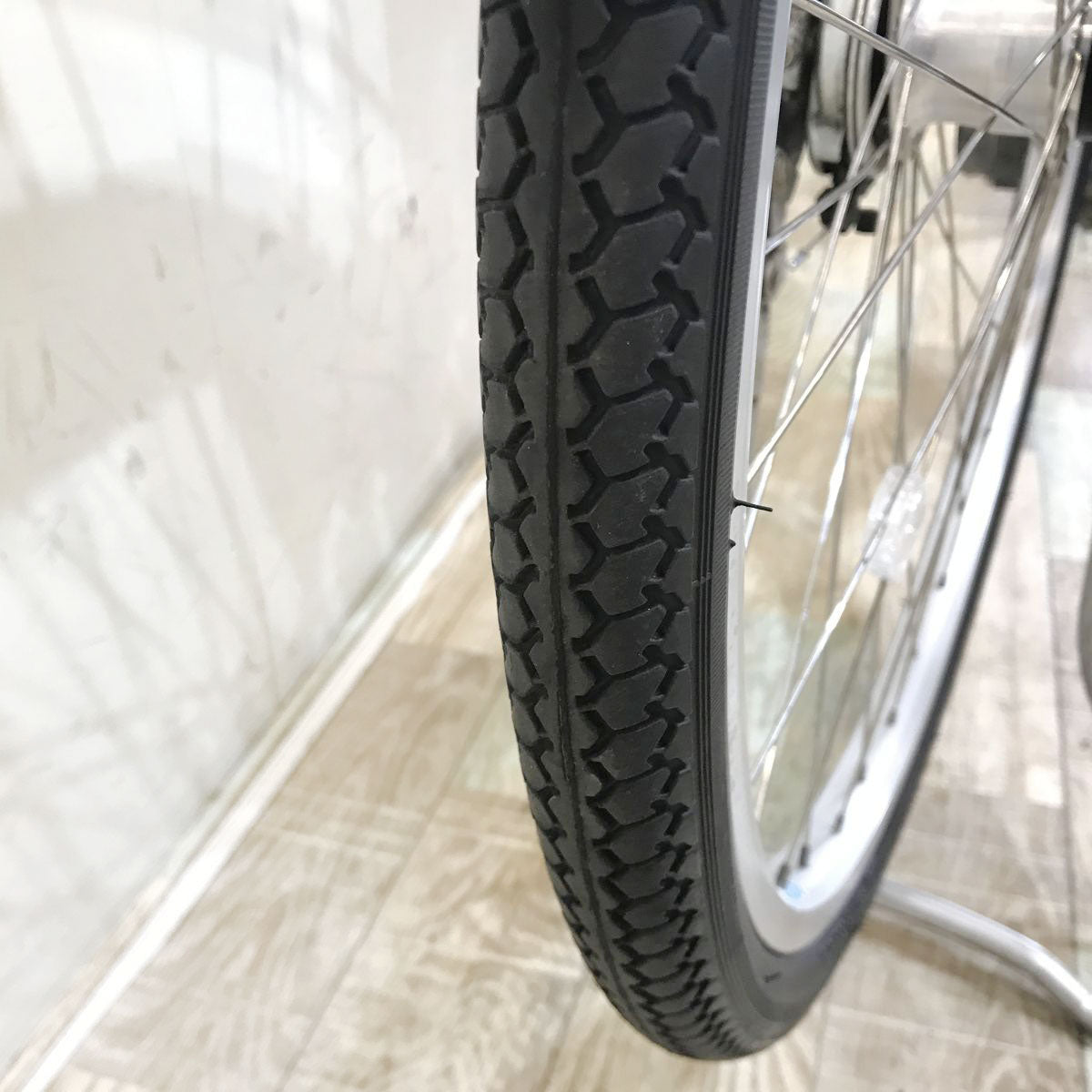 中古電動自転車 パナソニック ビビ ライトU ブラウン 26インチ KH076