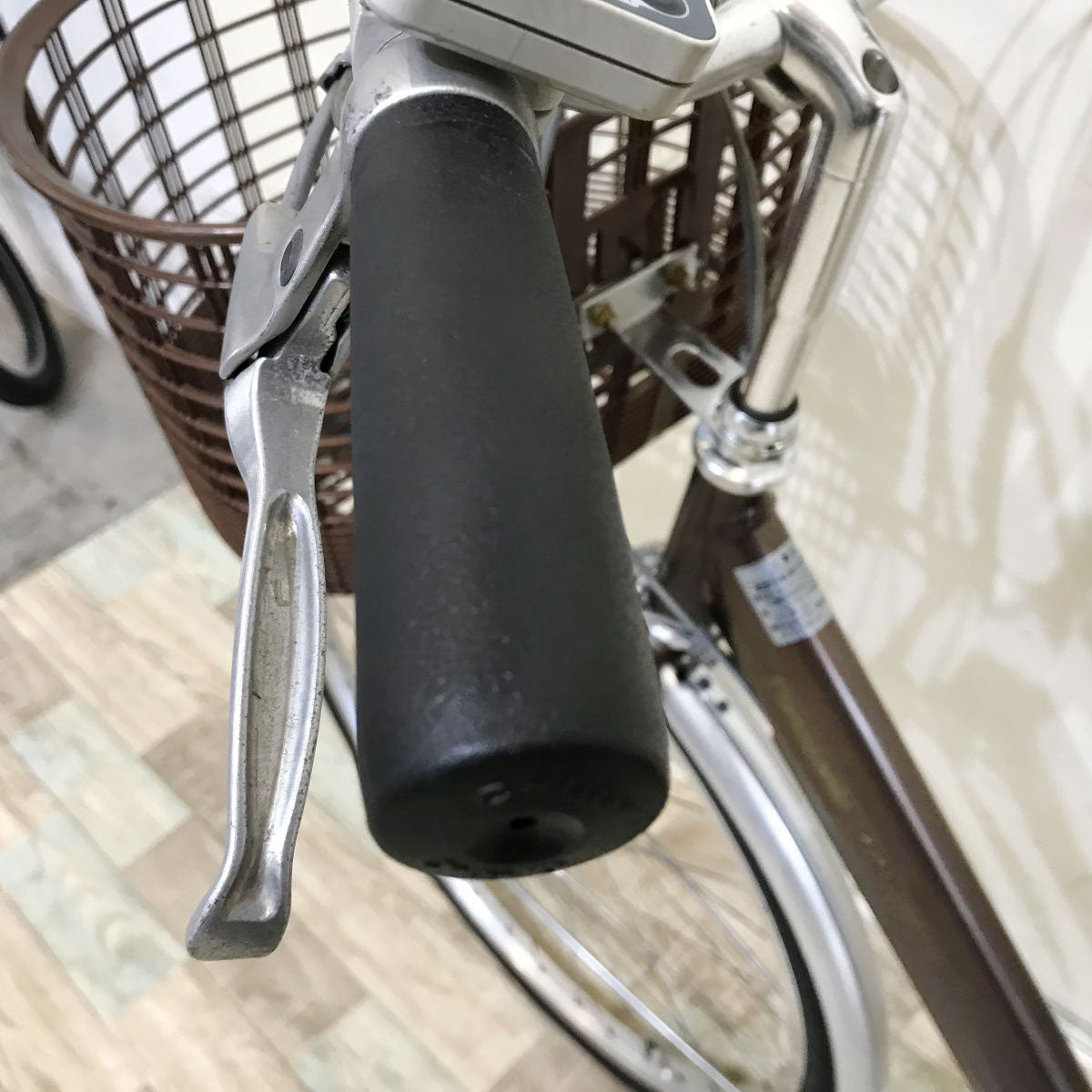 中古電動自転車 パナソニック ビビ ライトU ブラウン 26インチ KH076