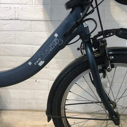 ヤマハ PAS Kiss mini un パス キッス ミニ アン ブルー 20インチ YE021 【中古車】