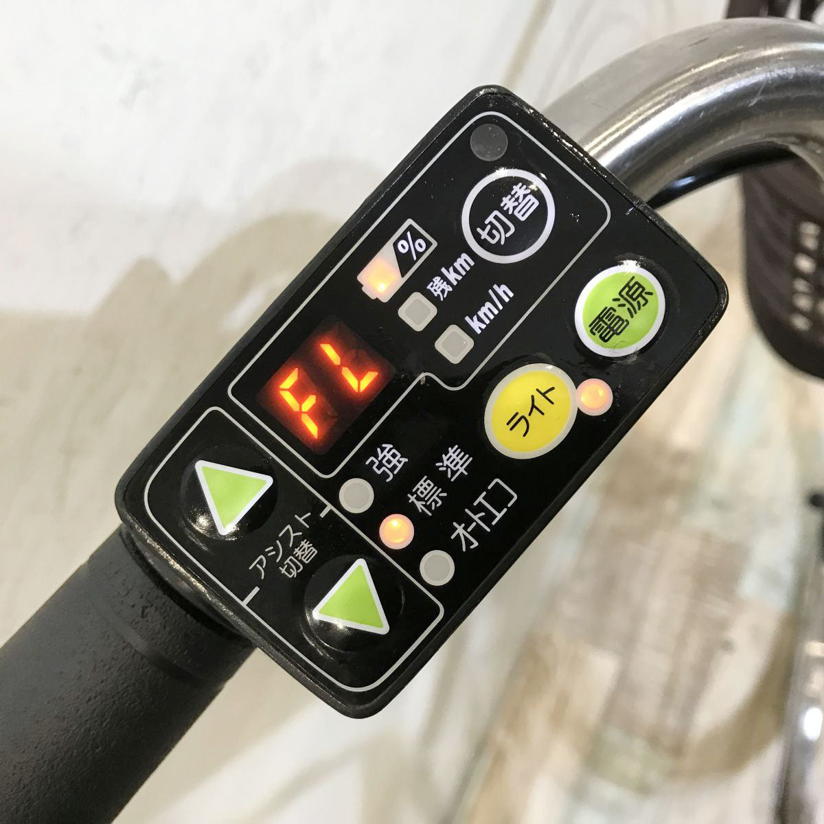 中古電動自転車 ヤマハ PAS ナチュラL DX ベージュ 26インチ KH077