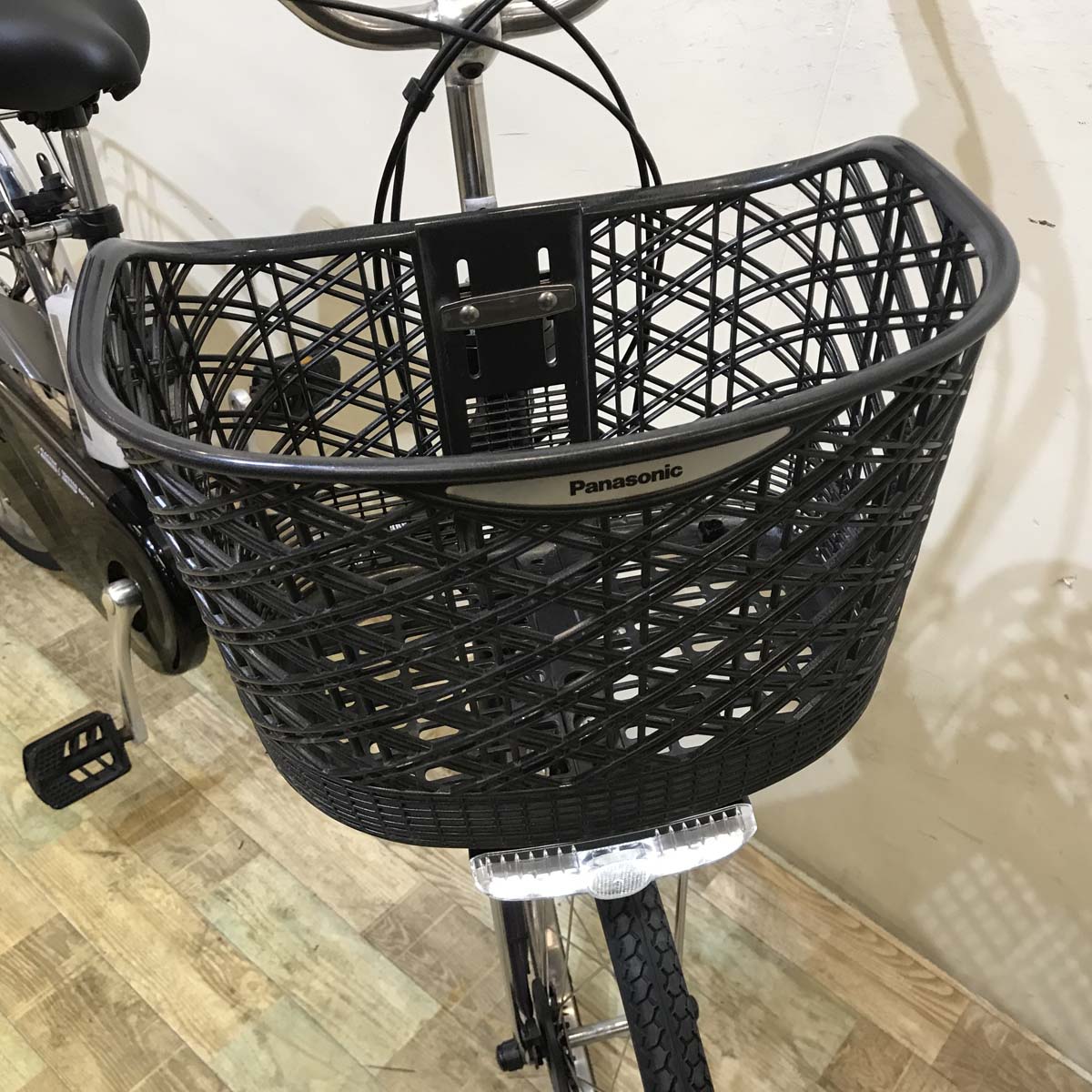 中古電動自転車 パナソニック ビビ DX パープル 26インチ KC096