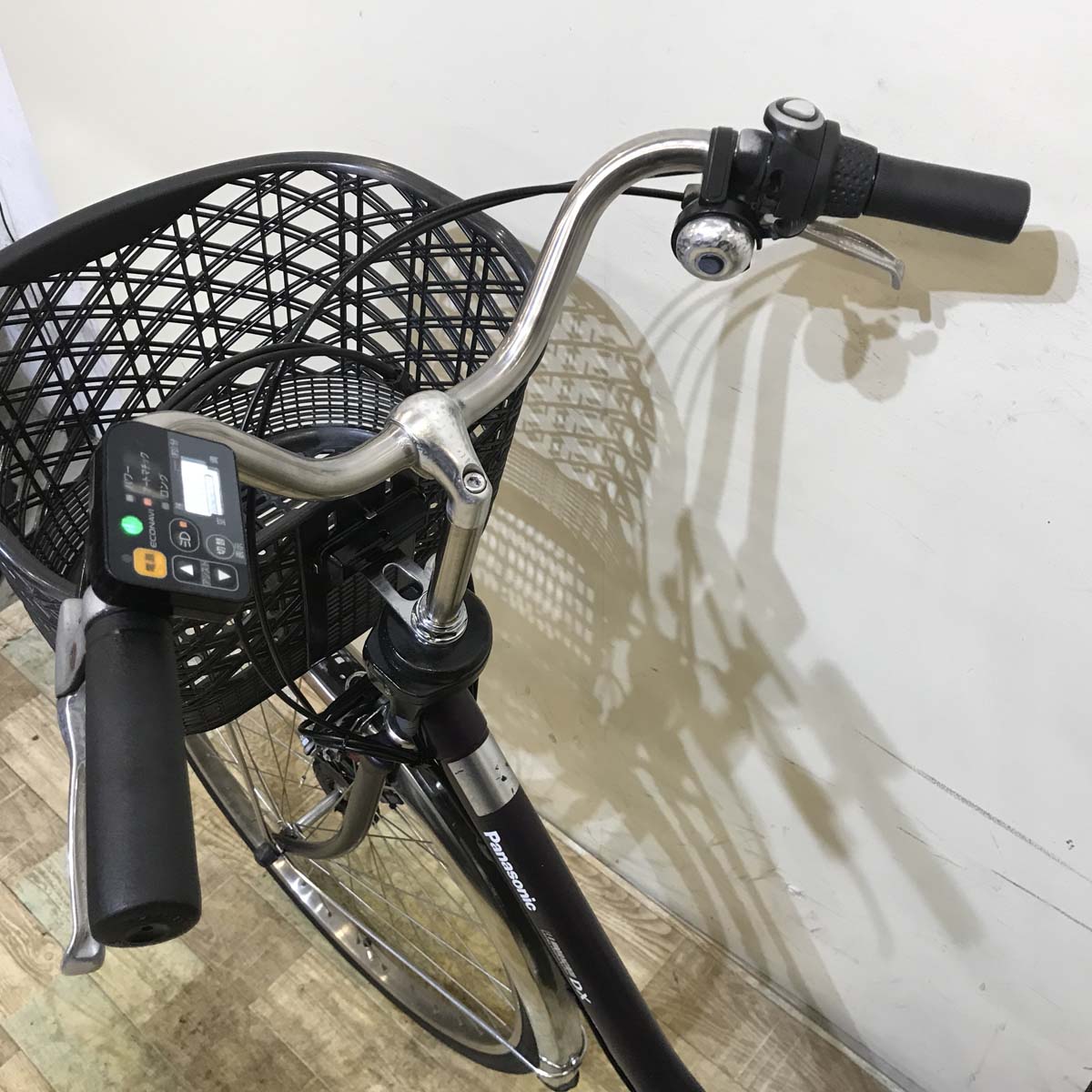 中古電動自転車 パナソニック ビビ DX パープル 26インチ KC096