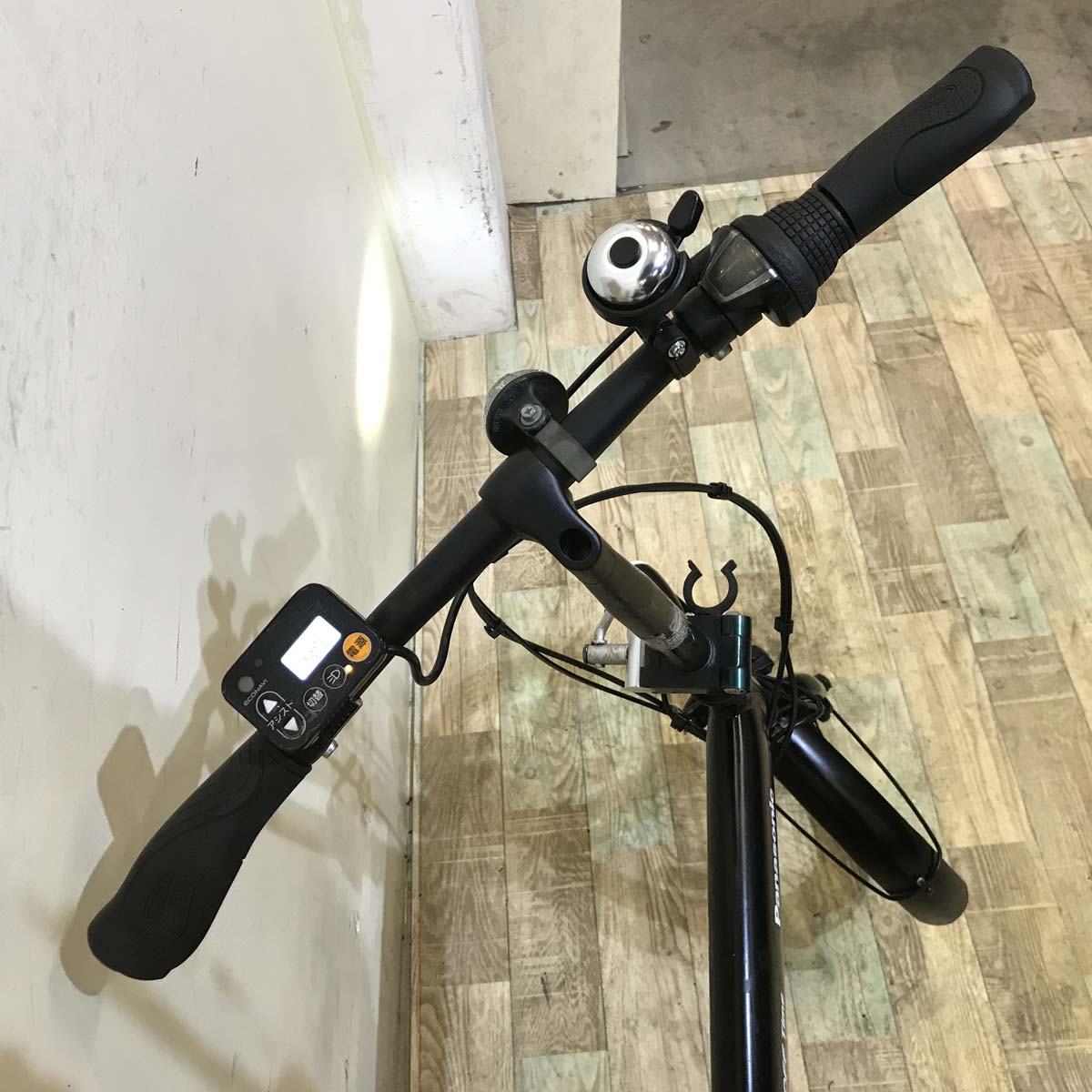 折りたたみ パナソニック オフタイム ブラック 前18×後20インチ KC097 【中古車】