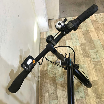 折りたたみ パナソニック オフタイム ブラック 前18×後20インチ KC097 【中古車】