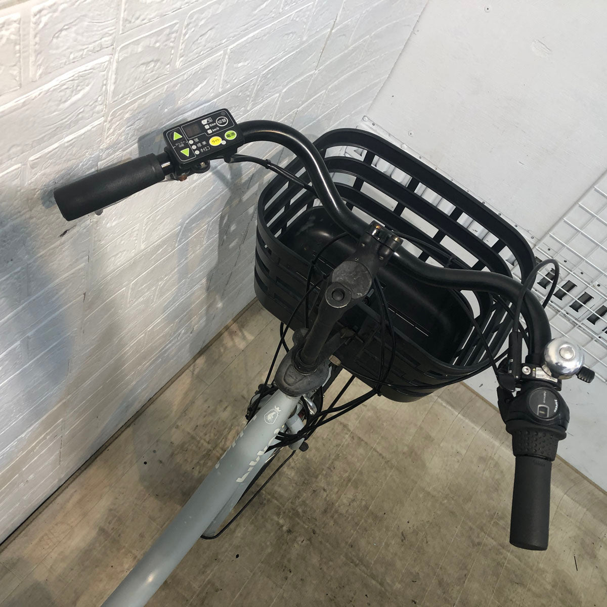 中古電動自転車 ブリヂストン bikke 2 e ビッケ ツー イー グレー 20インチ YE024