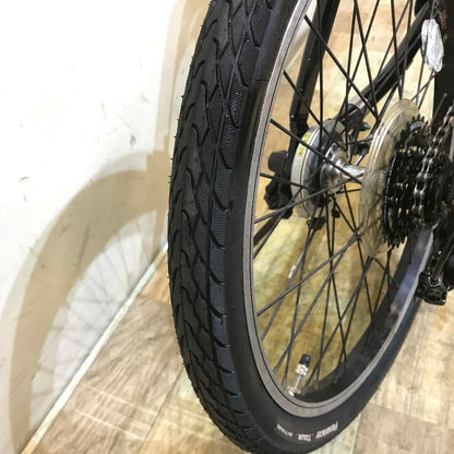 折りたたみ パナソニック オフタイム ブラック 前18×後20インチ KC097 【中古車】