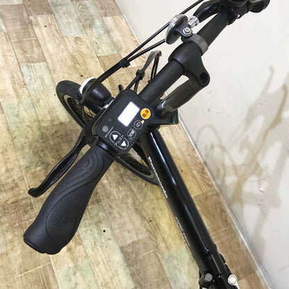 折りたたみ パナソニック オフタイム ブラック 前18×後20インチ KC097 【中古車】