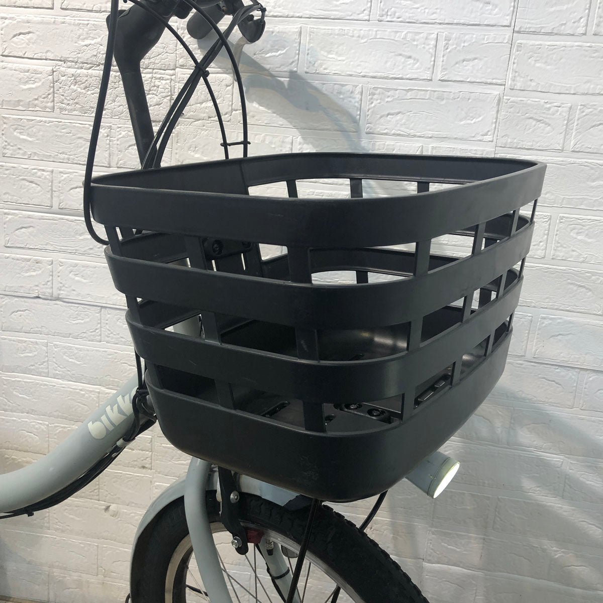 中古電動自転車 ブリヂストン bikke 2 e ビッケ ツー イー グレー 20インチ YE024