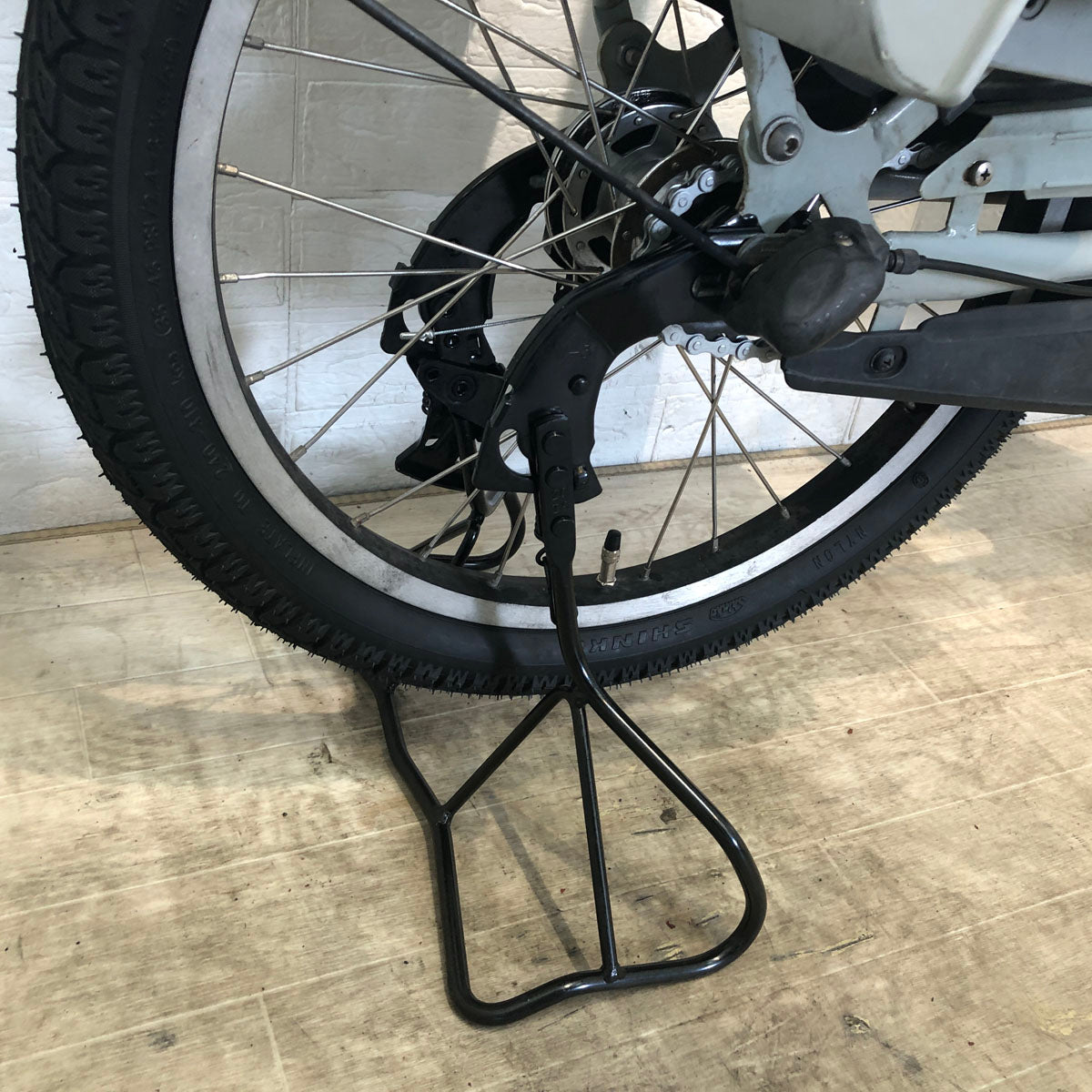中古電動自転車 ブリヂストン bikke 2 e ビッケ ツー イー グレー 20インチ YE024