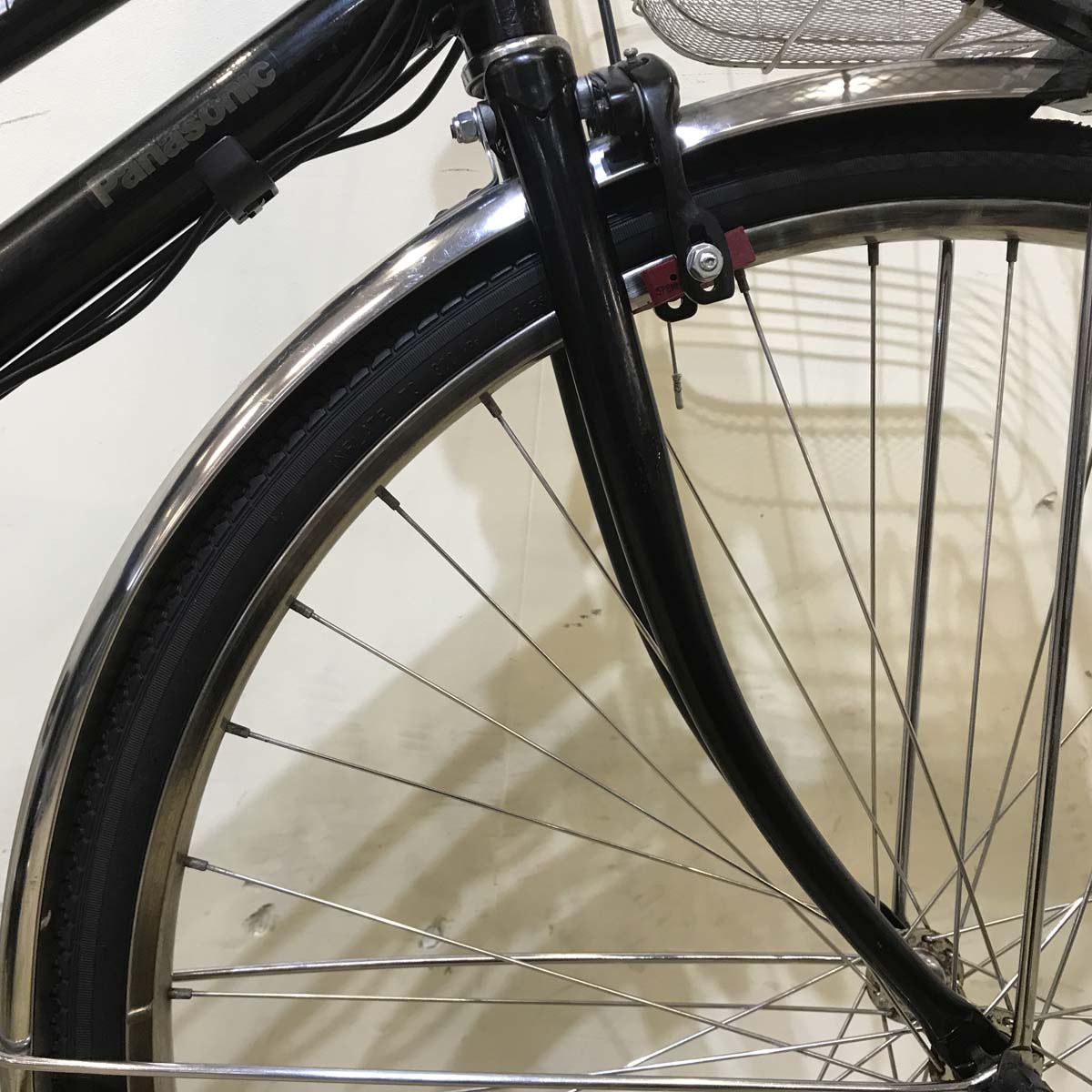 中古電動自転車 パナソニック ビビ DX シティ ブラック 27インチ KC098