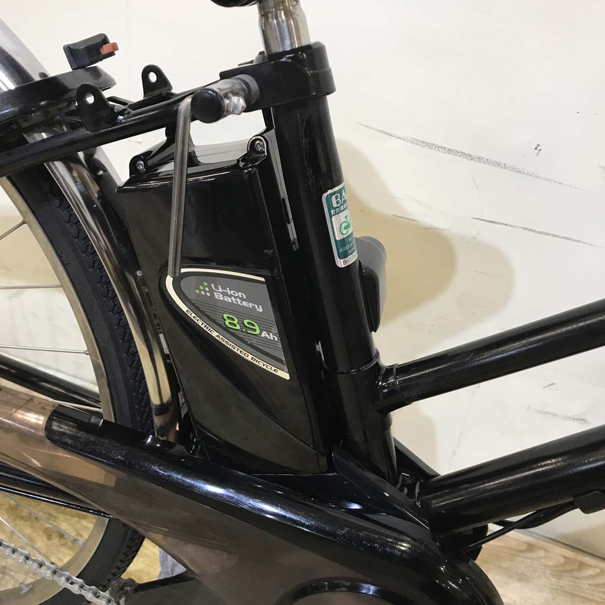 中古電動自転車 パナソニック ビビ DX シティ ブラック 27インチ KC098