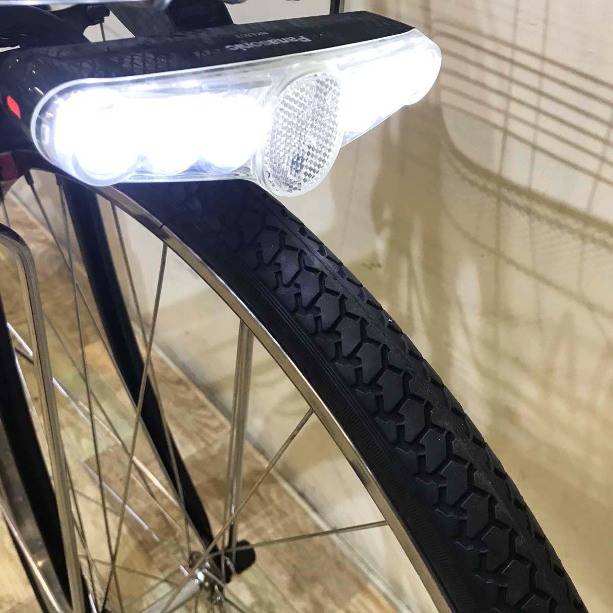 中古電動自転車 パナソニック ビビ DX シティ ブラック 27インチ KC098