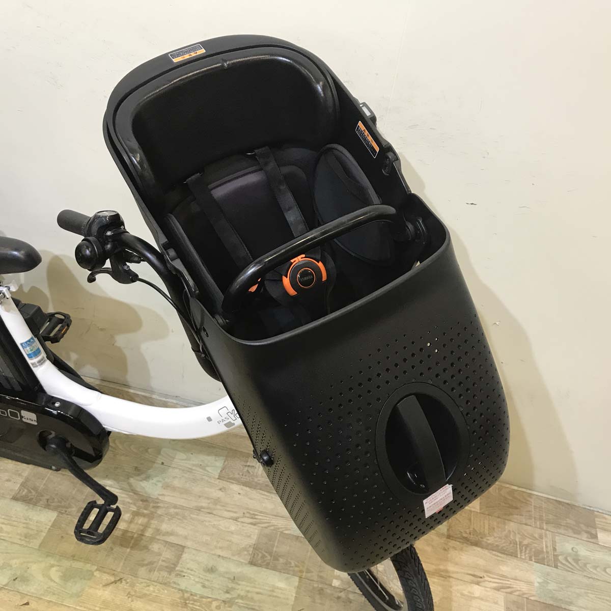 中古電動自転車 ヤマハ PAS Kiss mini un パス キッス ミニ アン ホワイト 20インチ KC099