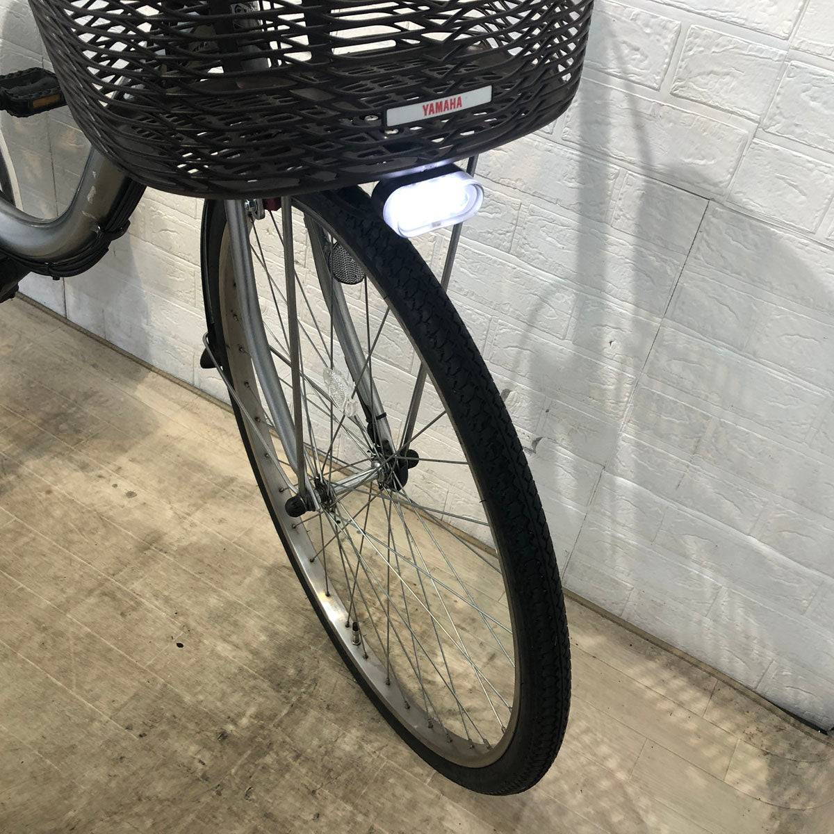 中古電動自転車 ヤマハ PAS Cheer パス チア シルバー 26インチ YE026