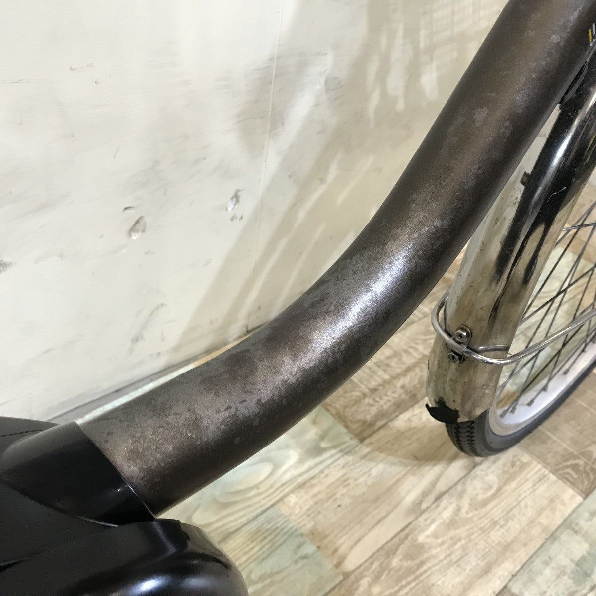 中古電動自転車 パナソニック ビビTX ブラウン 26インチ KH082
