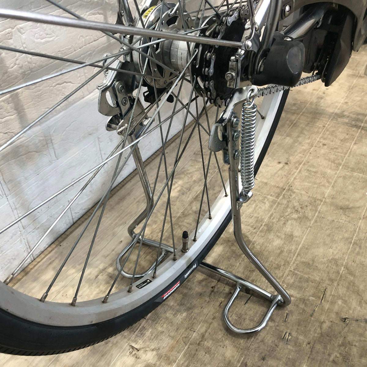 中古電動自転車 ヤマハ PAS Cheer パス チア シルバー 26インチ YE026