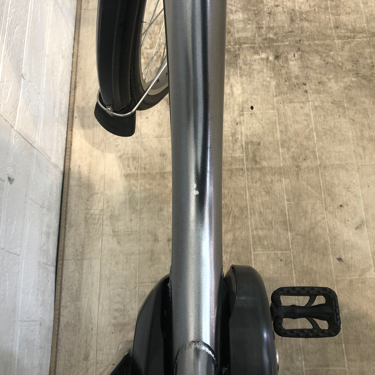 中古電動自転車 ヤマハ PAS Cheer パス チア シルバー 26インチ YE026