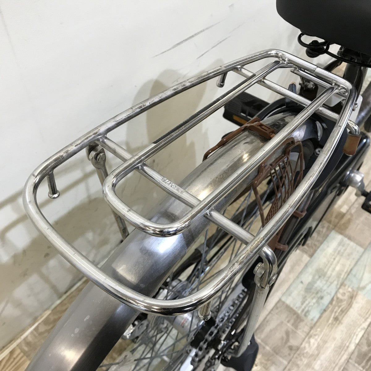 中古電動自転車 パナソニック ビビTX ブラウン 26インチ KH082