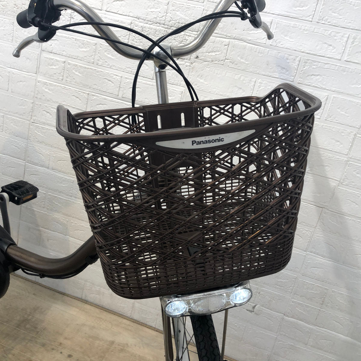 中古電動自転車 パナソニック ビビ TX ブラウン 24インチ YE027