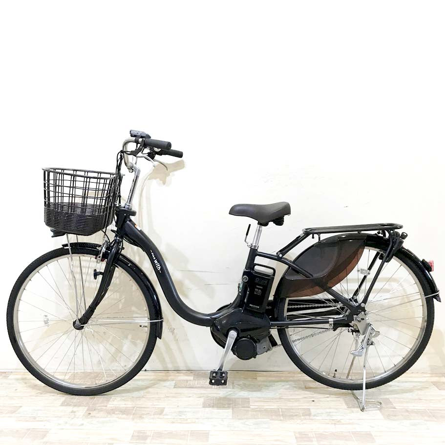 中古電動自転車 ヤマハ PAS ウィズ ブラック 26インチ KH083