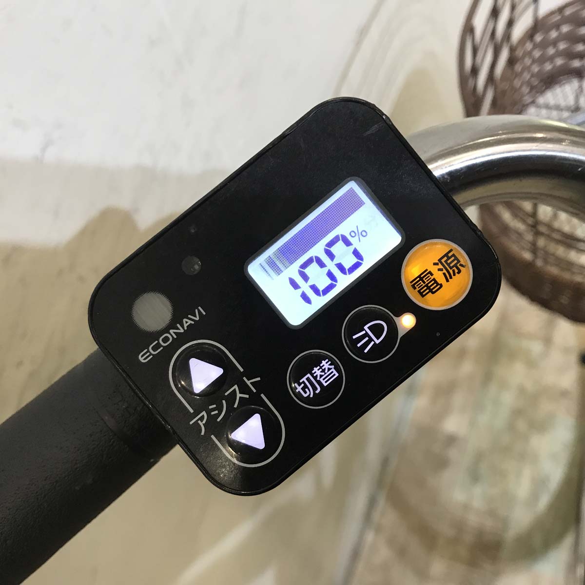 中古電動自転車 パナソニック カラーズ ピンク 26インチ KC101  