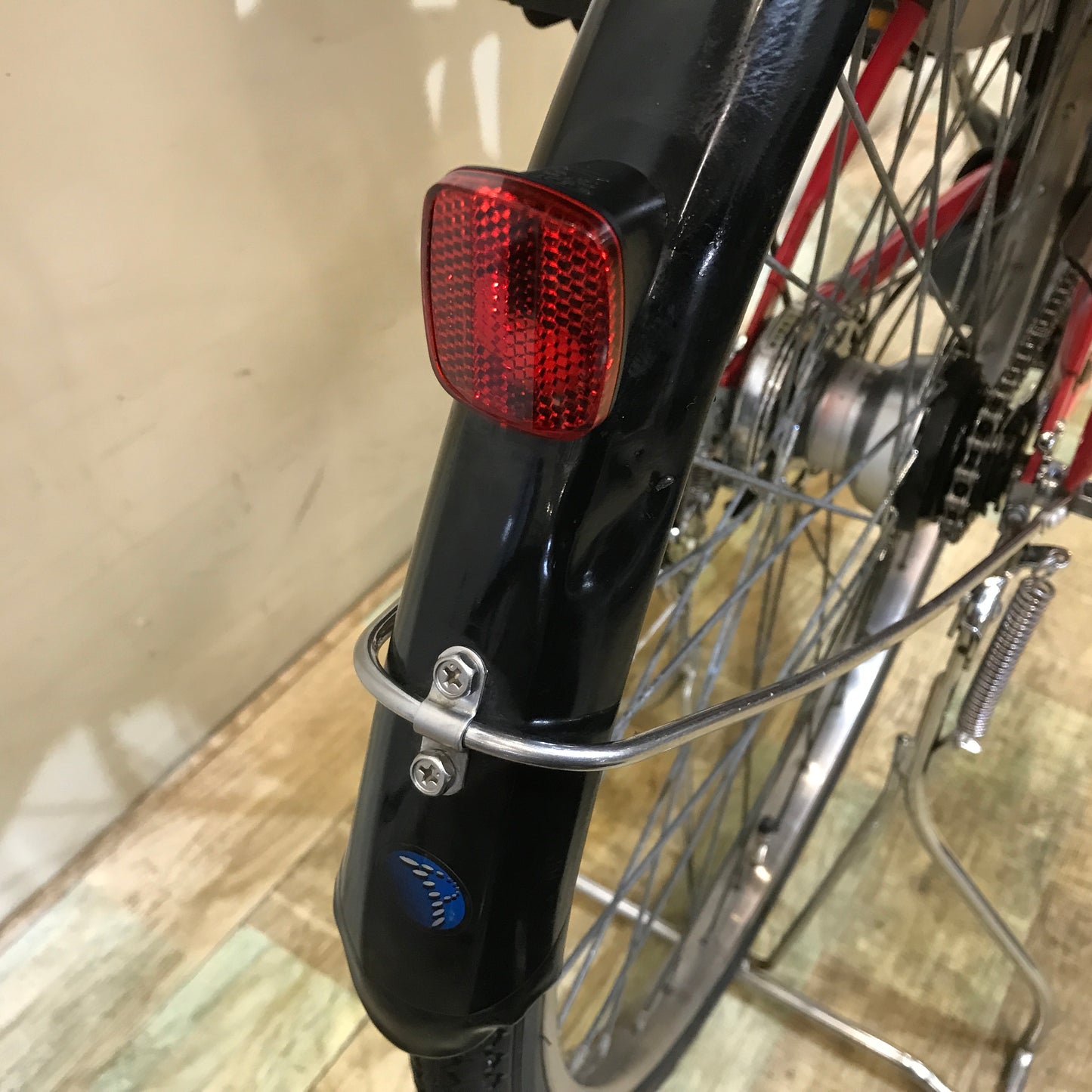 パナソニック ビビ チャイルド レッド 前22×後26インチ KO118 【中古車】