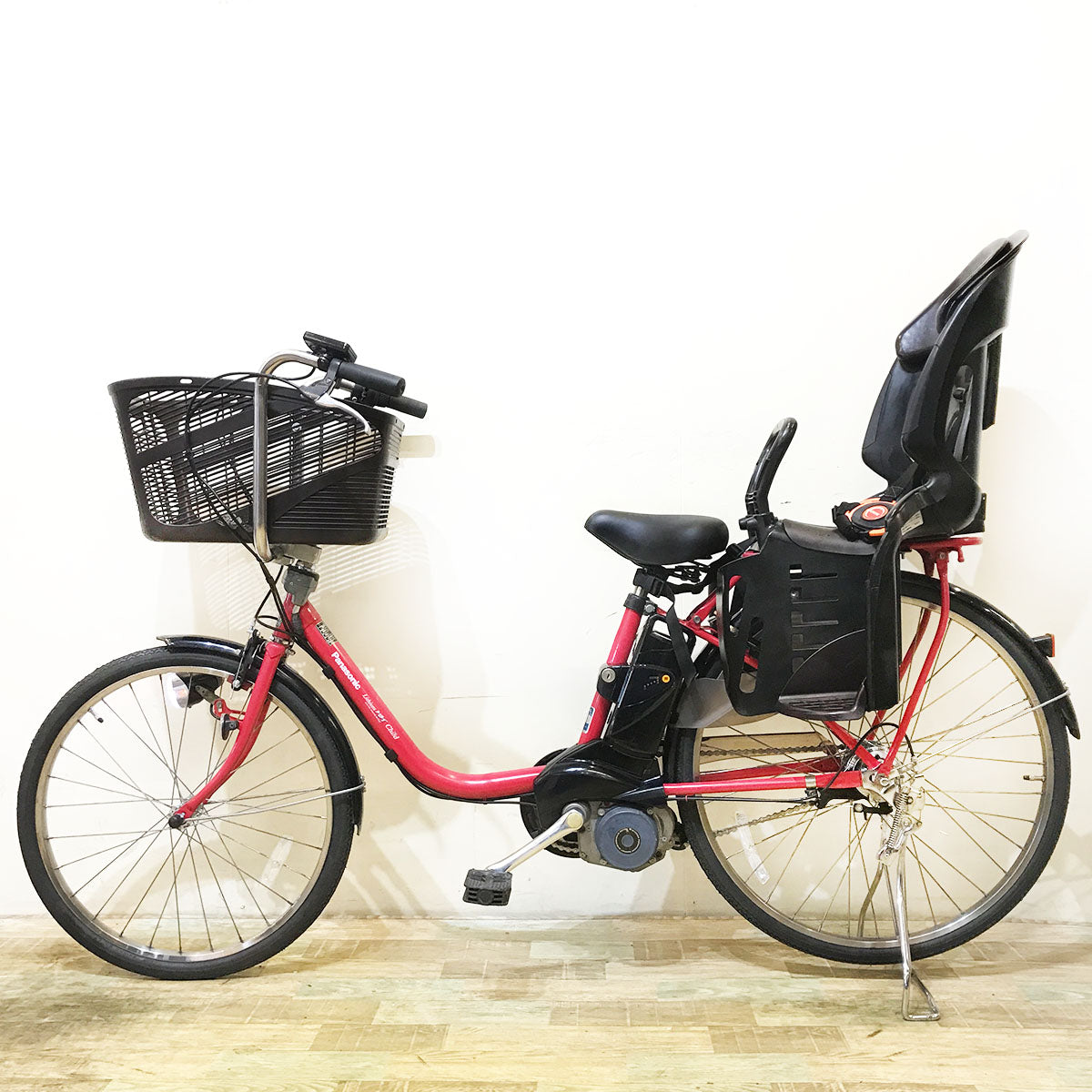 パナソニック ビビ チャイルド レッド 前22×後26インチ KO118 【中古車 