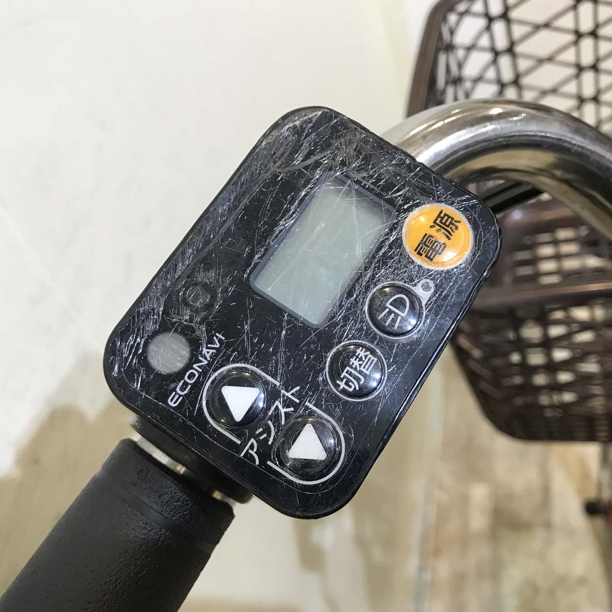 中古電動自転車  パナソニック ビビ DX レッド 26インチ KC102