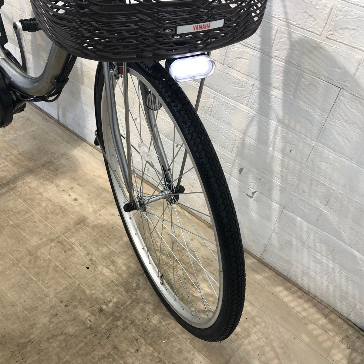 中古電動自転車 ヤマハ PAS Cheer パス チア シルバー 26インチ YE029