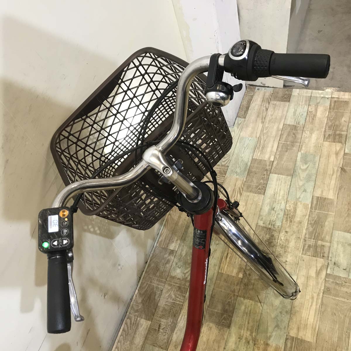 中古電動自転車 パナソニック ビビ DX レッド 26インチ KC102 – e-CHARIty