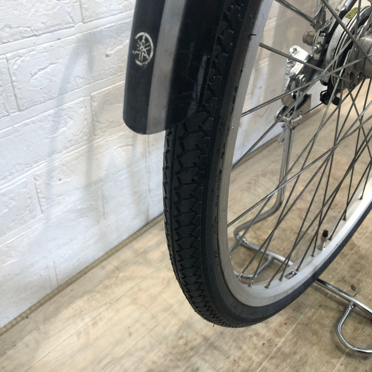 中古電動自転車 ヤマハ PAS Cheer パス チア シルバー 26インチ YE029