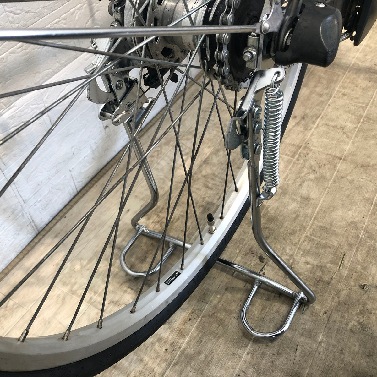 中古電動自転車 ヤマハ PAS Cheer パス チア シルバー 26インチ YE029