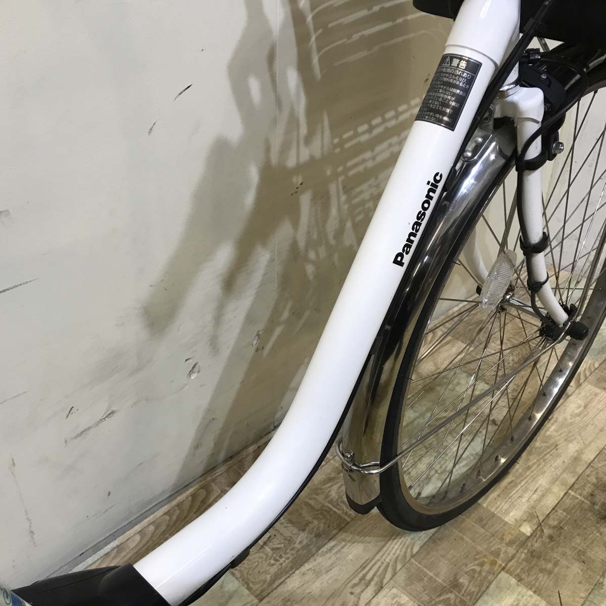 中古電動自転車  パナソニック ビビ DX ホワイト 26インチ KC103