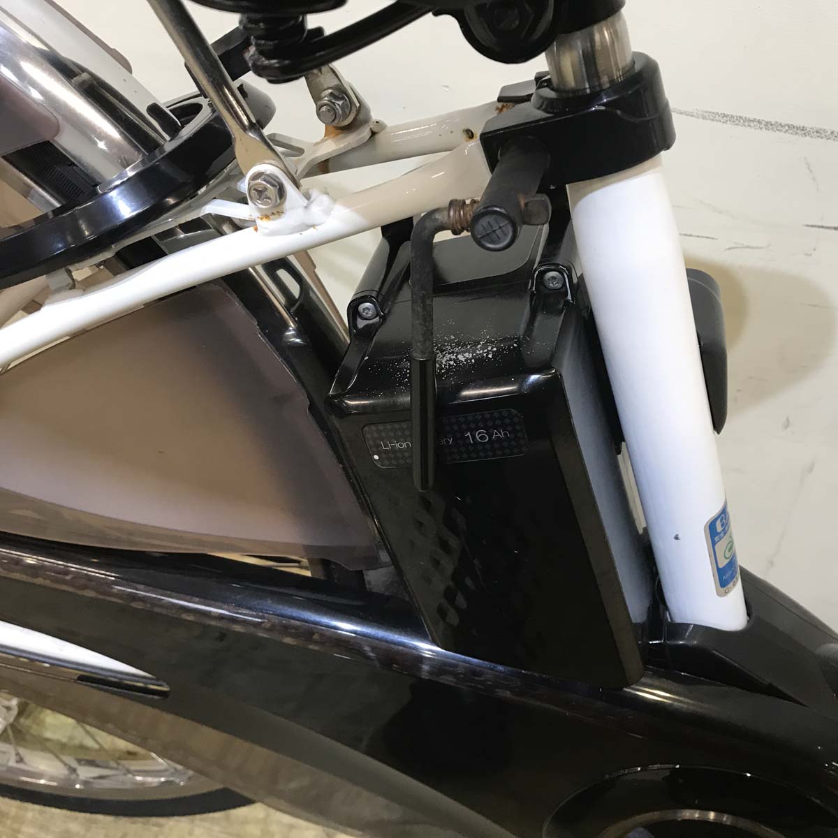 中古電動自転車  パナソニック ビビ DX ホワイト 26インチ KC103